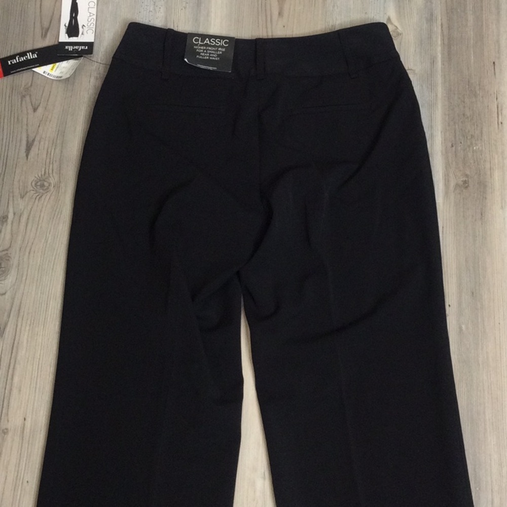 🆕NWT Rafaella Classic Higher Front Rise 2 Way Stretch Slacks/Pants 8 - Picture 11 of 14